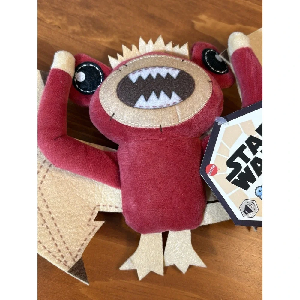 Mattel Star Wars Stitchlings Mynock Plush Galaxy of Creatures Sounds Disney NWT